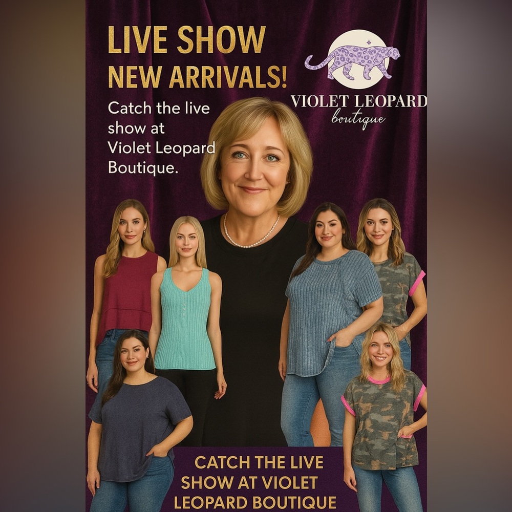 💜🐆I’M LIVE! ANNALEES63, Boutique Spring Shopping and Share Show !!💜🐆 - Picture 15 of 17